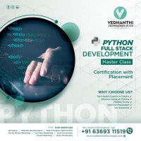 Python Full Stack Development Masterclass in Coimbatore  Vedhanthi Te